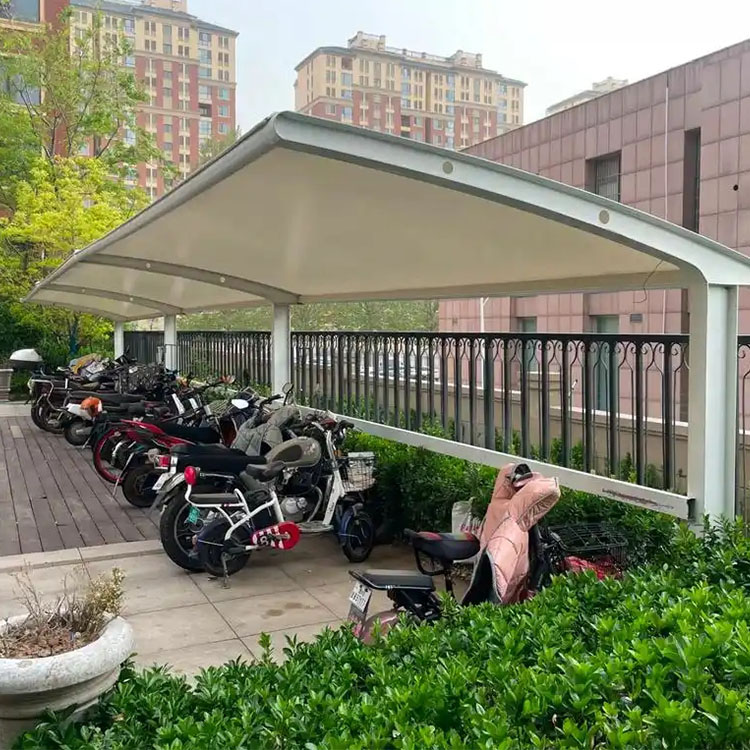 长治膜结构电动车棚